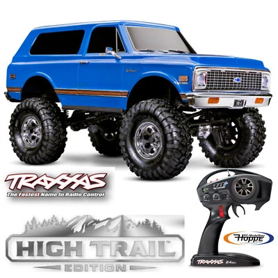 Traxxas TRX92086-4BLUE TRX-4 1972 Blazer High-Trail 1/10 Crawler Bleu Brushed - Photo 1/4
