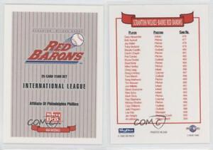 1992 SkyBox Pre-Rookie Scranton/Wilkes-Barre Red Barons Team #SWRB