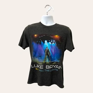 Luke Bryan Kill The Lights Graphic Band Tour T-shirt Size Unisex Small - Picture 1 of 10