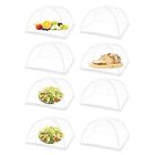 8Pcs 17 inch - Outside Picnic Mesh Food Covers for Outdoors&Camp Net Keep4932