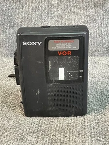 Sony TCM-S64V Pressman Cassette Recorder VOR Fast Playback For Parts Please Read - Picture 1 of 10