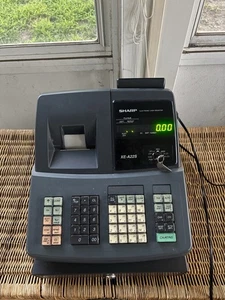 Sharp XE-A22S elektronische Registrierkasse Thermodruck getestet funktioniert - Bild 1 von 7
