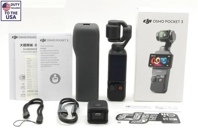 [Almost UNUSED] DJI Osmo Pocket 3 4K 60fps Portable Camera Recorder Wi-Fi JAPAN - Image 1 of 4