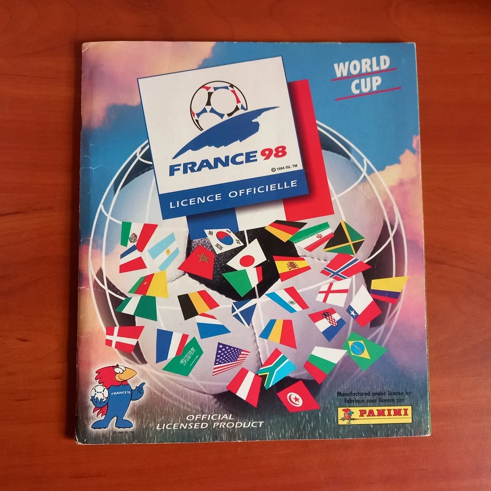 Album Panini France 98. Incomplet (360/561) édition Belgique + bon de commande. - Photo 1/4