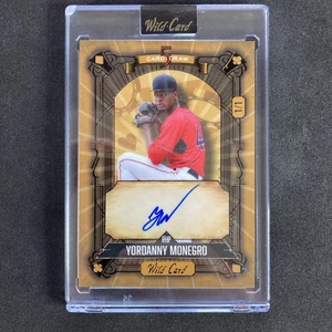 2024 WILD CARD BASEBALL #5CDC-YMA YORDANNY MONEGRO 1/1 - Picture 1 of 2