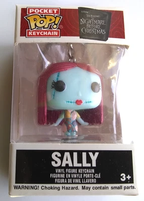 Funko Pocket Pop Keychain Disney Tim Burton The Nightmare Before Christmas Sally - Image 1 of 4