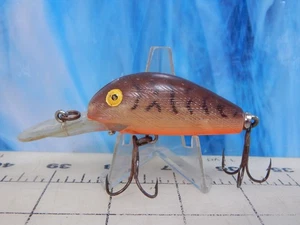 Rebel Super R Diving Crankbait Lure - Brown Crawdad 3-1/2" diver rattle - Picture 1 of 6