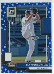 2022 Panini Donruss Optic Clayton Kershaw #102 Spirit of 76 Prizm /76 - Picture 1 of 2