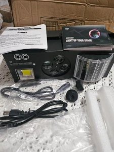 NUEVOS COBERTIZOS 6+1 lavado y láser RGBW cabezal móvil iluminación para fiesta/DJ/Hogar - Imagen 1 de 6