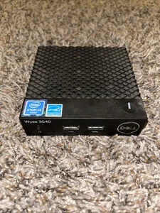 Client léger Dell Wyse 3040 (N10D) - Quad-core, 2 Go/16 Go, double DisplayPort. 12V - Photo 1/3