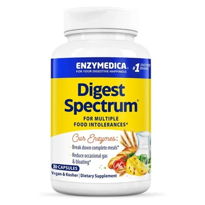 Enzymedica Digest Spectrum 30 cápsulas, liberação para EXP 12/2025 - Imagem 1 de 3