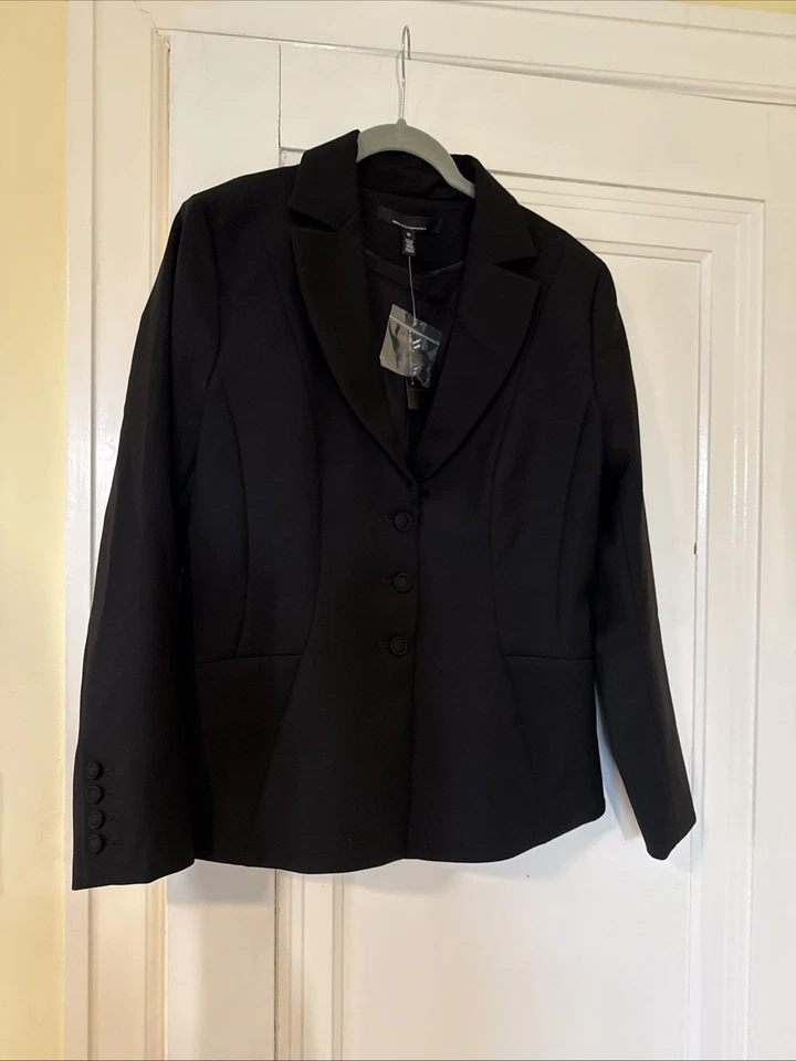 Blazer de tres botones WHBM Signature 16 nuevo con etiquetas Foto 1 de 3