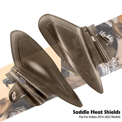 Reflective Saddle Heat Shields Fit For Indian Chieftain Roadmaster Chief 2014-23 - Image 1 of 4