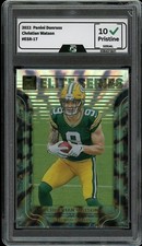 2022 Panini Donruss #ESR-17Christian Watson GRADED 10 GEM MINT ROOKIE CARD RC