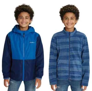 Eddie Bauer Lone Peak Light Weight 3 In 1 Jacket Blue - S (7/8) NWT - Picture 1 of 4