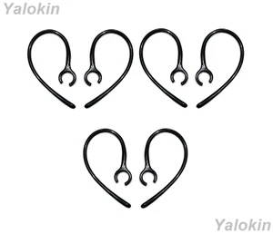 6 pcs (SK-CHP) Black Replacement Ear Loops Hooks for Jabra Headsets - Picture 1 of 5