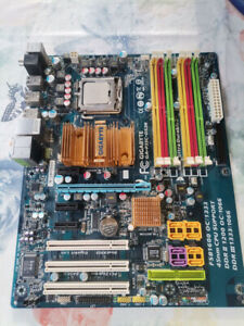 GIGABYTE GA-P35C-DS3R SOCKEL 775 Mainboard  DDR2 DDR3  + Intel Core 2 Duo E6550 