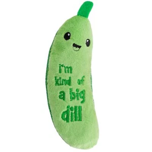 Crunchy Pickle Kicker Dental Catnip Cat Toy - Picture 1 of 8