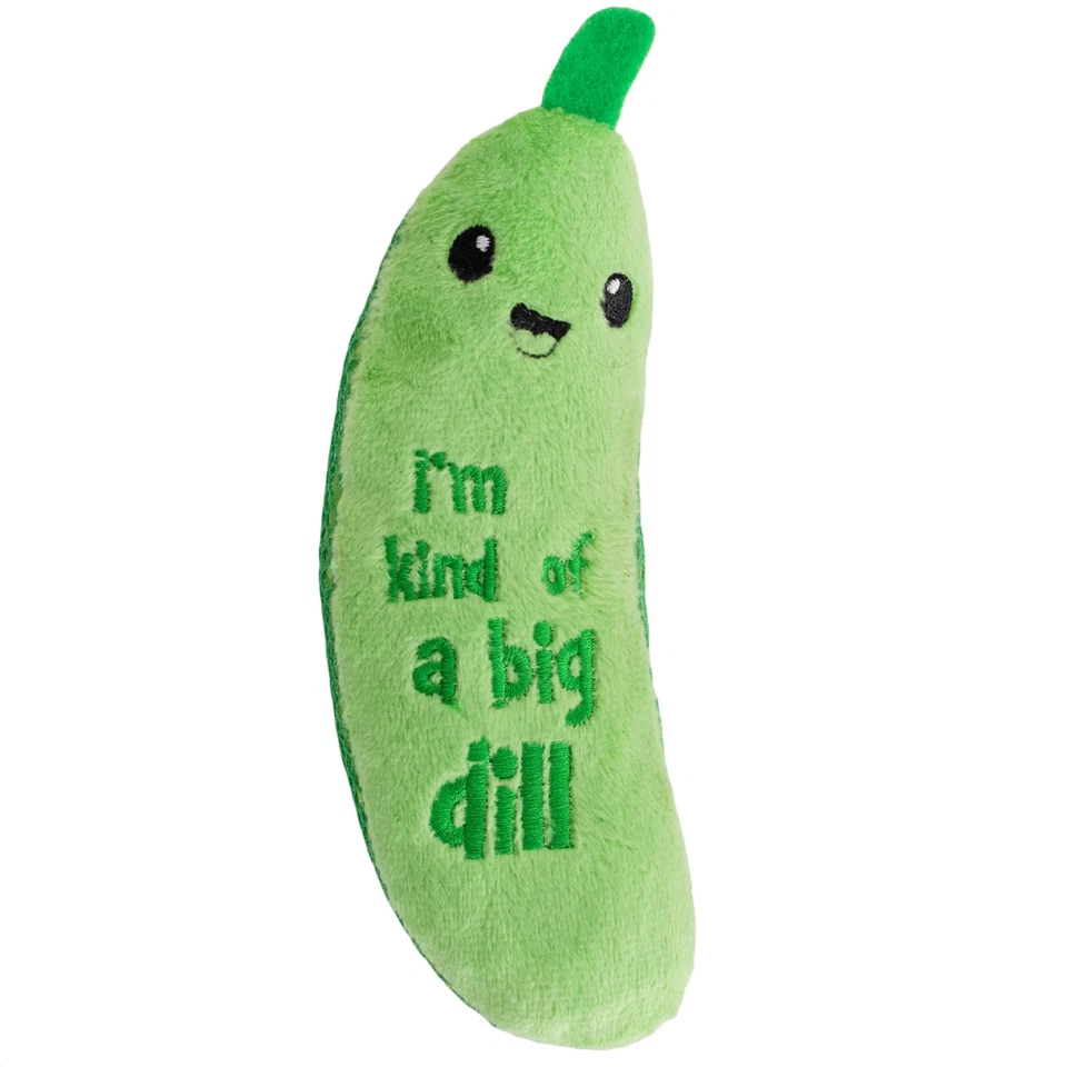 Crunchy Pickle Kicker Dental Catnip Cat Toy - Image 1 of 4