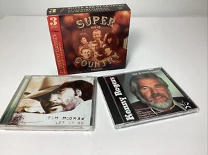 Lot 5 CDs. Kenny Rogers, Tim McGraw, Super Country Favorites - Foto 1 di 8