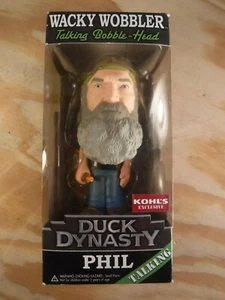 Duck Dynasty  Talking Phil Bobble Head  2013 Kohl's Exclusive - Picture 1 of 4