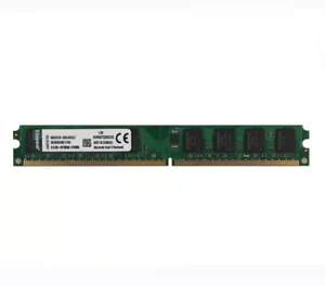 Kingston 2GB DDR2 2 G PC2-5300 DIMM RAM Desktop 667Mhz 240Pin PC5300S Memory CL5 - Picture 1 of 6