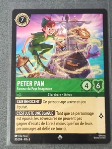 LORCANA FR - Chapitre 6 85/204 Peter Pan -  Super rare non Foil Neuf - Picture 1 of 2