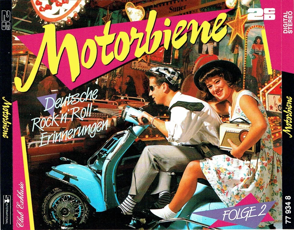 (2CD's) Motorbiene (Deutsche Rock'n'Roll Erinnerungen • Folge 2) - Benny Quick - Bild 1 von 2