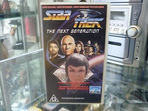 STAR TREK THE NEXT GENERATION VHS THE SURVIVORS + WHO WATCHES THE WATCHERS - Picture 1 of 5
