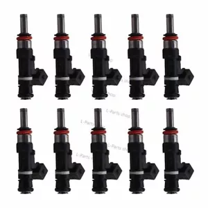 10Pcs Fuel Injector For BMW M5 M6 5.0L 2006-2010 13647839098 0280158036 - Picture 1 of 6
