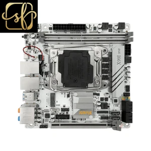 Scheda madre X99 Itx LGA 2011-3 supporta processore CPU Xeon E5 V3 V4 DDR4 ECC RAM - Foto 1 di 5