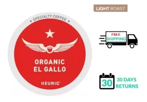 🆕☕ Intelligentsia El Gallo café tostado ligero orgánico Keurig K-cups - Imagen 1 de 1