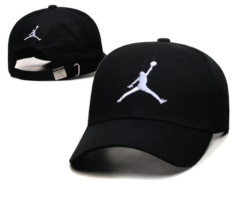 Gorra de béisbol deportiva informal ajustable para hombre Jordan Jump negra Foto 1 de 1