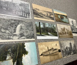 Lot of 10 Vintage Postcard Connecticut 1900- 1910 Middletown, Wesleyan, Taft - Picture 1 of 9