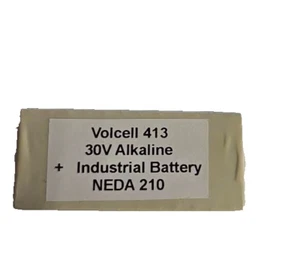 Volcell Battery 413A Compatible with Eveready 413 B123 BLR-123 - Picture 1 of 2