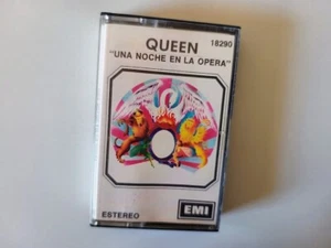 Queen A Night At The Opera Cassette Argentina Pressing EXC Cond Freddie Mercury - Picture 1 of 3
