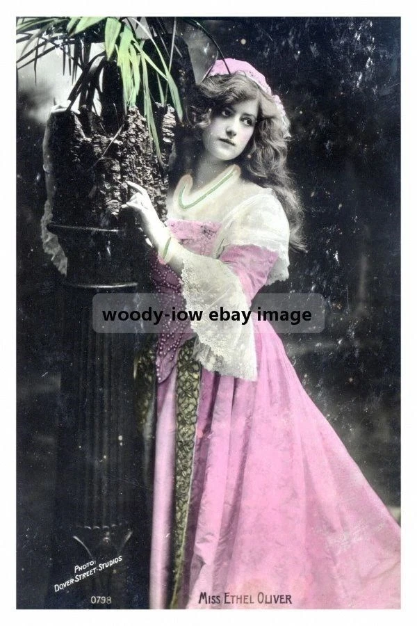 bc1056a - Stage Actress - Ethel Oliver - print 6x4 - Image 1 of 1