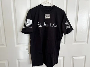 New Grunt Style 100% Cotton T-Shirt Large - Black - Picture 1 of 6