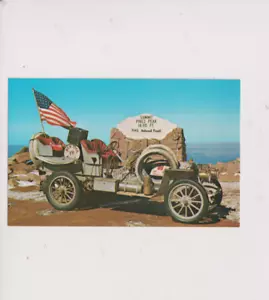 Cartolina Automobile 1907 Thomas Flyer New York-Parigi Racer Copyright anni '70 - Foto 1 di 2