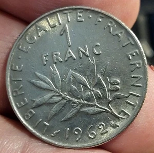 France - 1 franc Semeuse 1962 - SUP / SPL - Picture 1 of 2