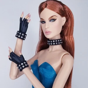 Jewelry Choker Necklace Bracelet for Integrity Toys Dolls Fashion Royalty Poppy - Picture 1 of 5