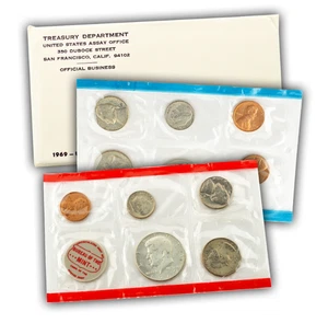 1969 United States Mint Set - 10 piece - OGP - Picture 1 of 1