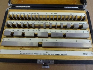 41 Piece Slips Gauges Pitter inspection to 4" cased Nice piece - Picture 1 of 5
