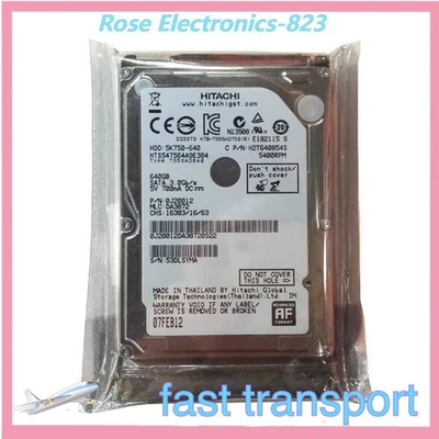 Hitachi HTS727564A9E364 640GB 7200RPM 16MB SATA 2.5" Laptop HDD Hard Drive - Image 1 of 4