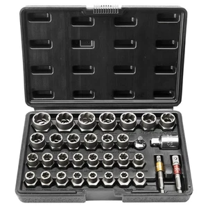Bolt Extractor Set 29-Piece Bolt and Nut Remover Set with Storage Case - Bild 1 von 9