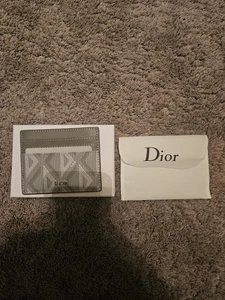 Dior Grey Men's Cardholder - Picture 1 of 5