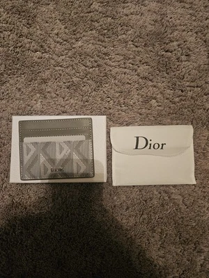 Dior Grey Men's Cardholder - Image 1 of 4