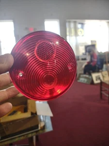 New Vintage 3 1/2" LS 329 plastic Tail Light Lens - Foto 1 di 3