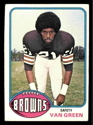 1976 Topps Van Green #219 - Cleveland Browns - Image 1 of 2