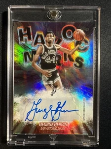 2025-26 Topps Havoc Marks George Gervin Auto Rainbow Foil SP 1:955 RARE Spurs - Picture 1 of 2
